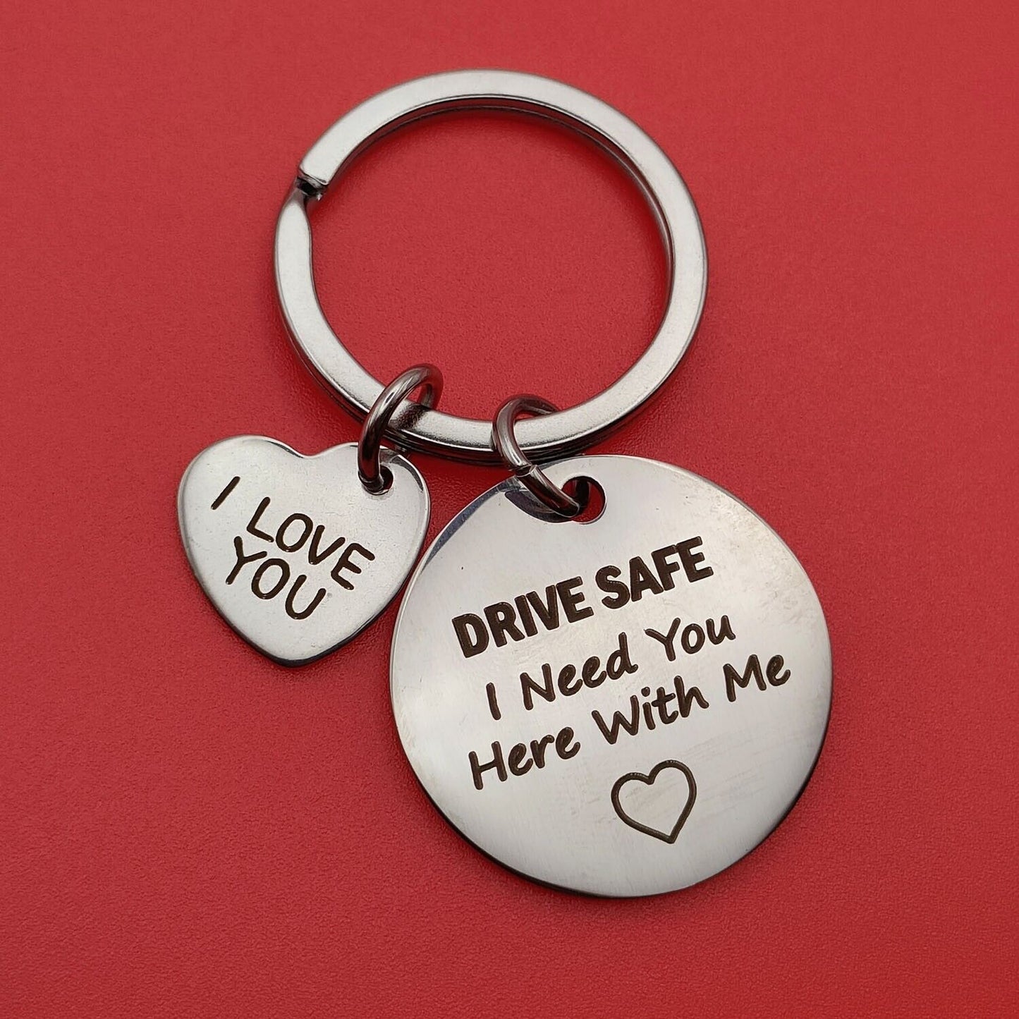 Couple's Keychain Love (Drive Safe)