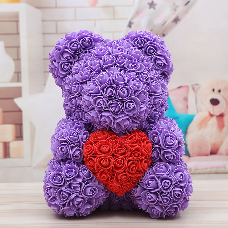 Rose Bear 15in