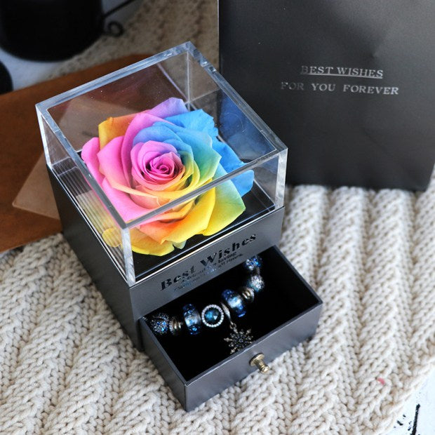 Eternal Rose Jewelry Gift Box