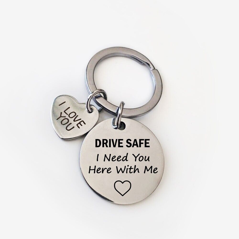 Couple's Keychain Love (Drive Safe)