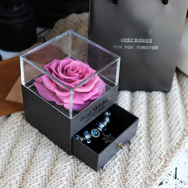 Eternal Rose Jewelry Gift Box