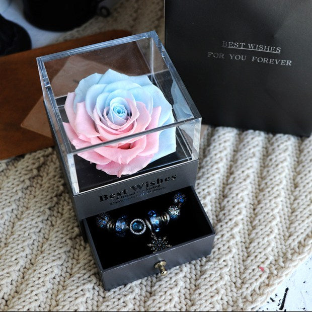 Eternal Rose Jewelry Gift Box