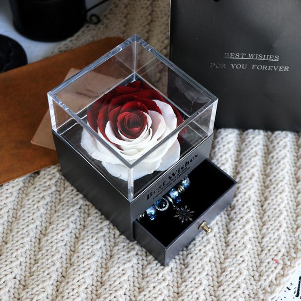 Eternal Rose Jewelry Gift Box