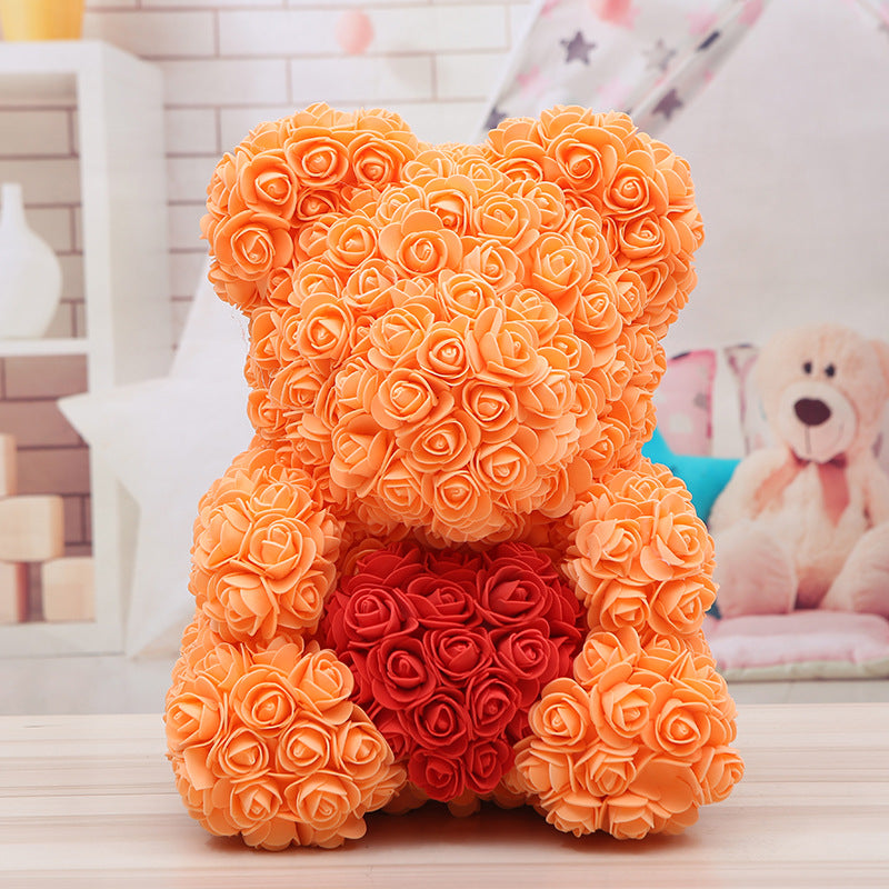 Rose Bear 15in