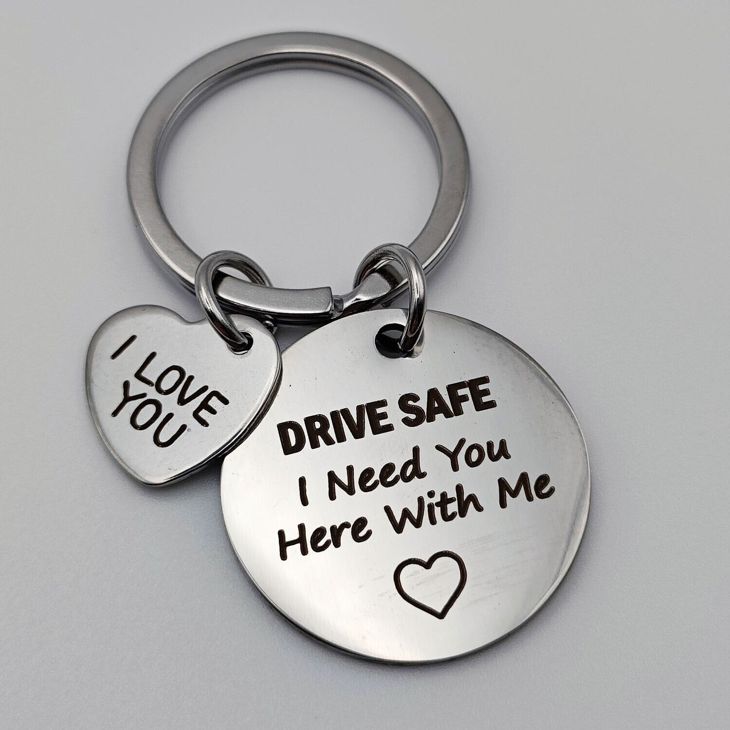 Couple's Keychain Love (Drive Safe)