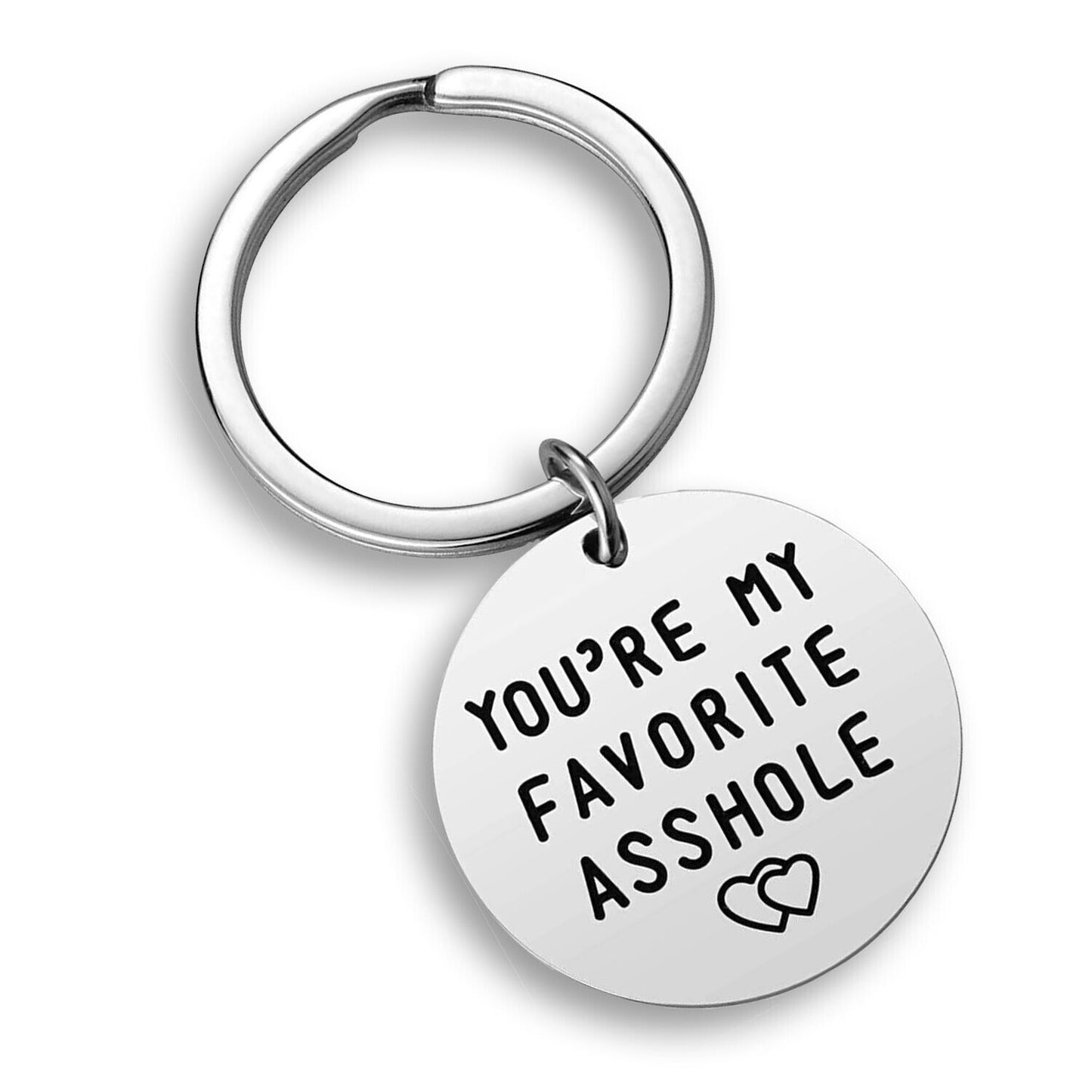 Couple's Humor Keychain (My Favorite AH)