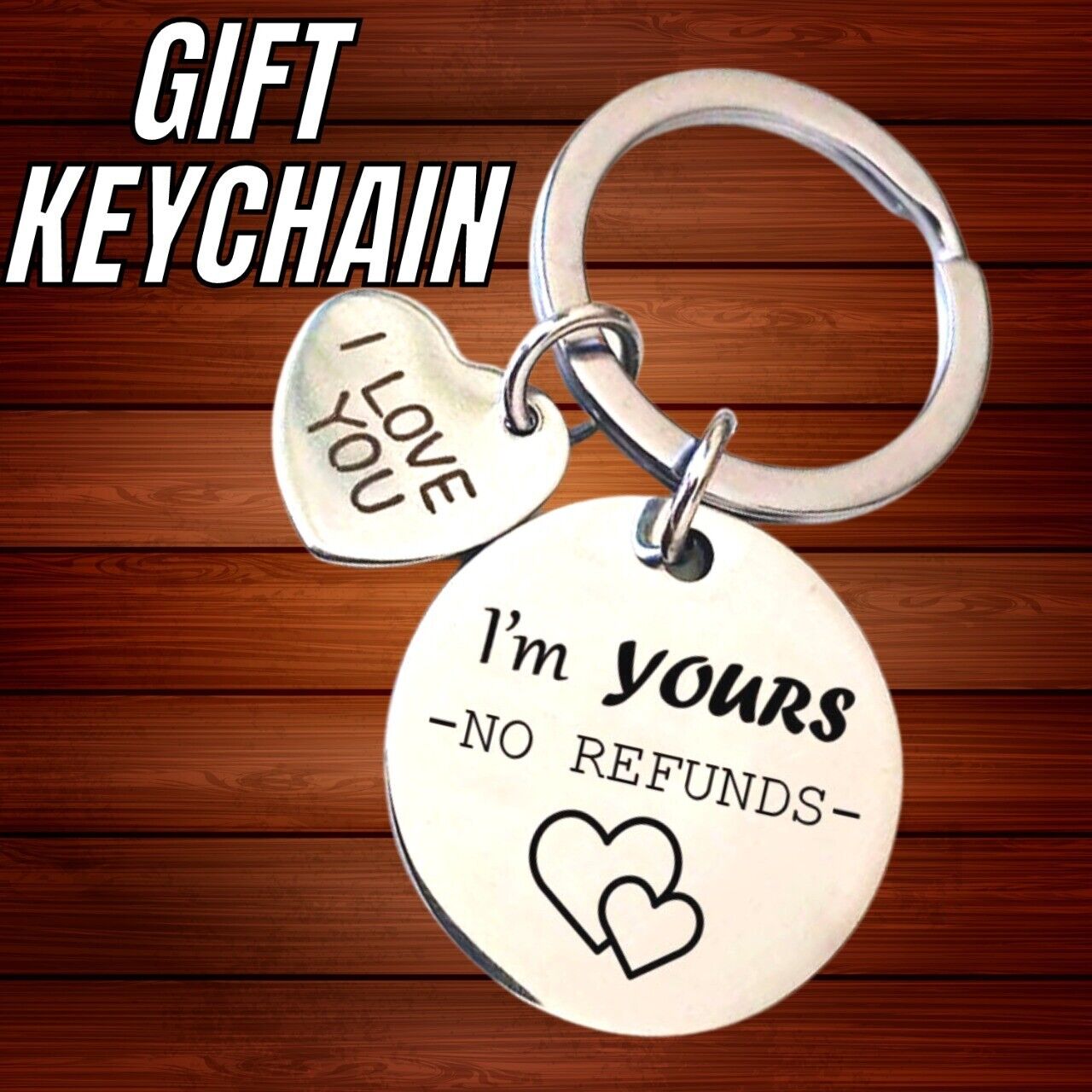 Couple's Humor Keychain (I'm Yours)