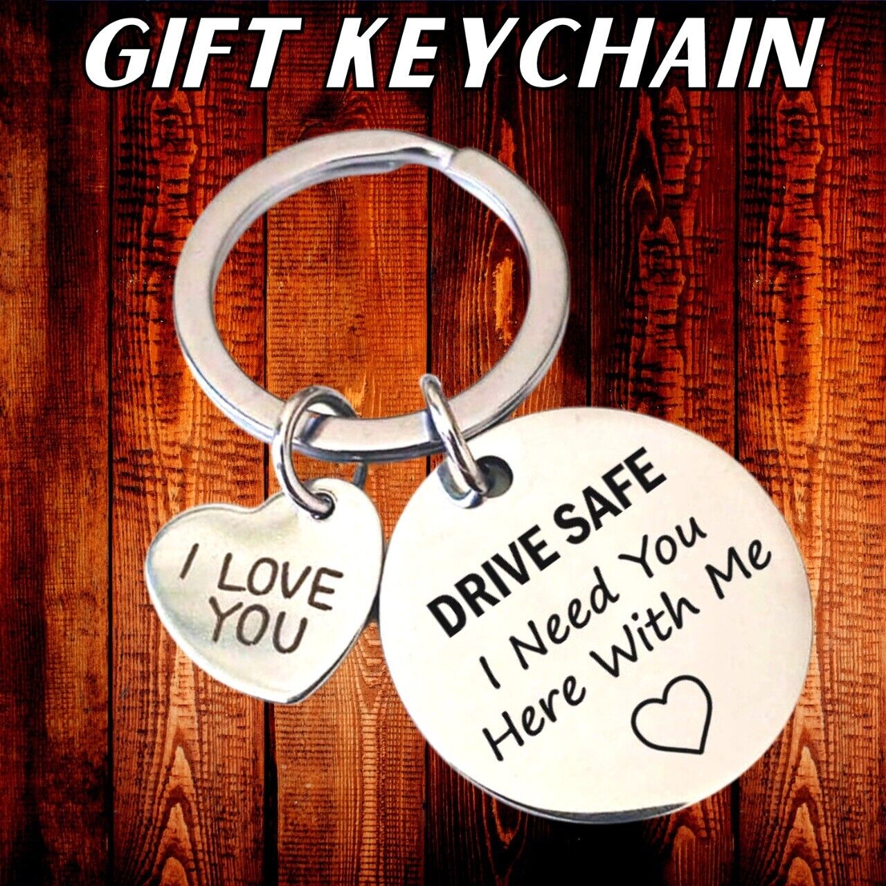 Couple's Keychain Love (Drive Safe)