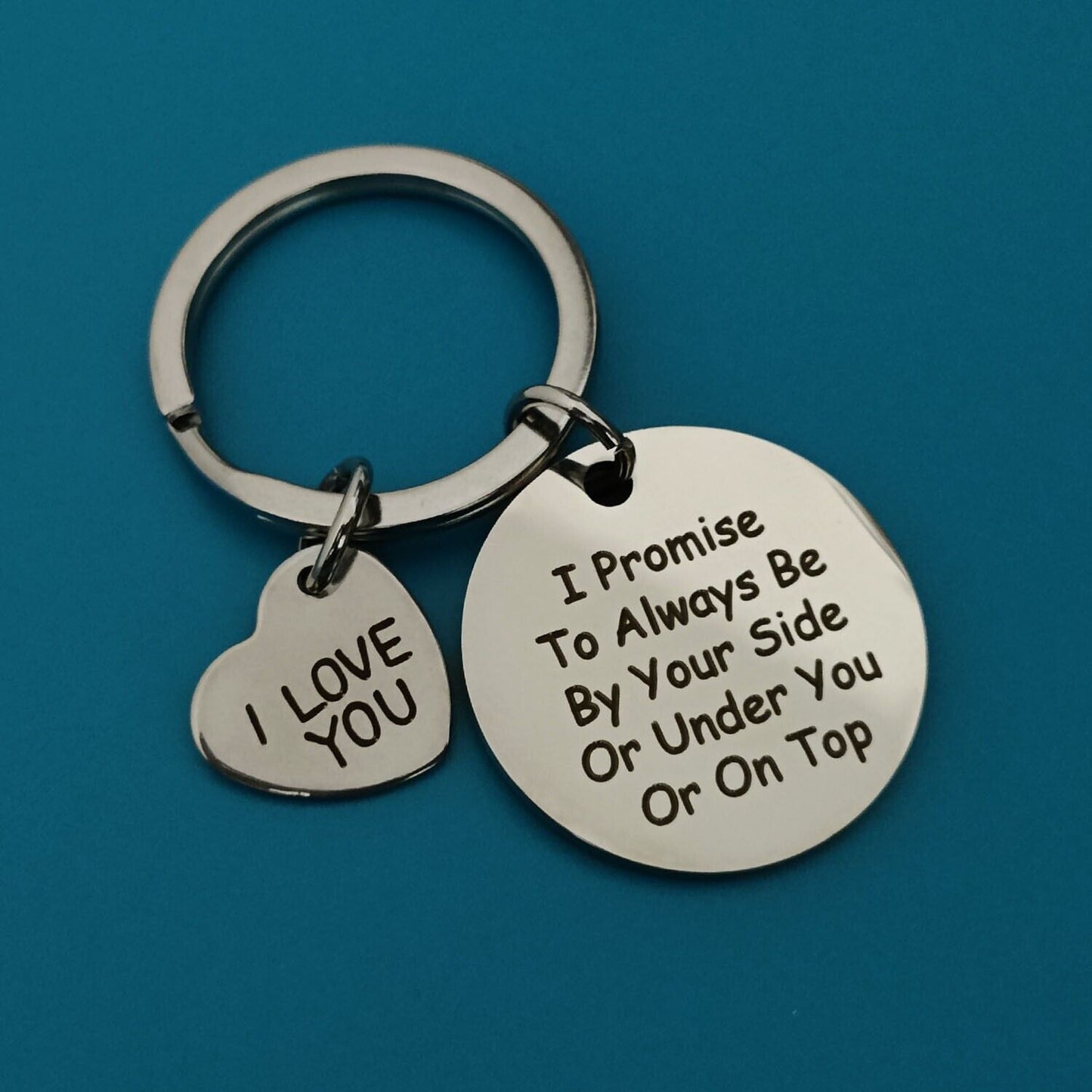 Couple's Humor Keychain (I Promise)