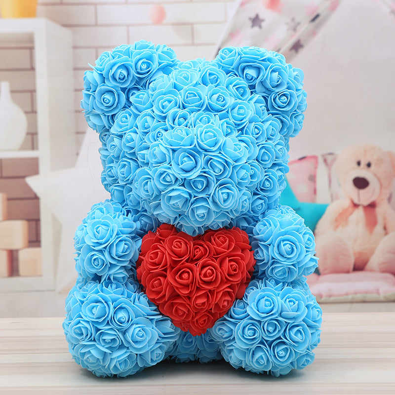 Rose Bear 15in