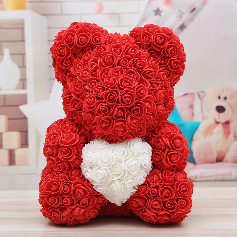 Rose Bear 15in