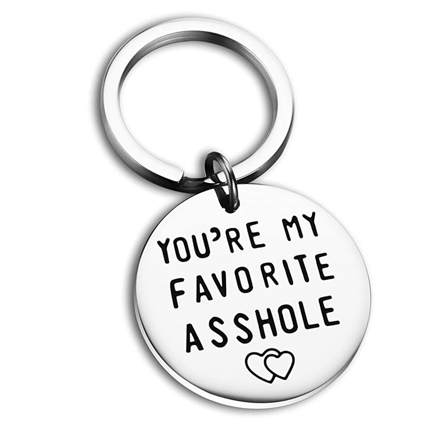 Couple's Humor Keychain (My Favorite AH)