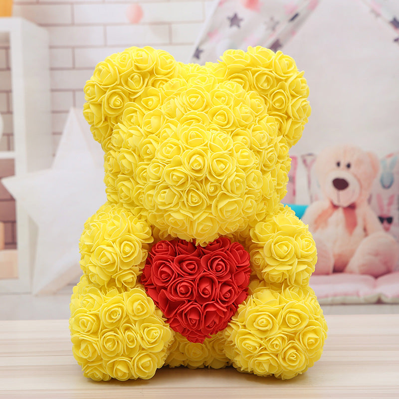 Rose Bear 15in