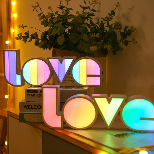 LED LOVE Light Valentines Day Gift